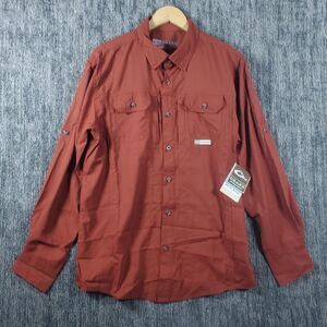 Drake Waterfowl Shirt Mens M Wingshooter Hunt Performance Fishing Travelers